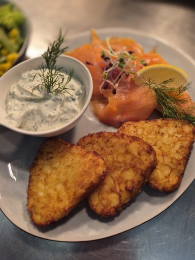 Lachs mit Bambes